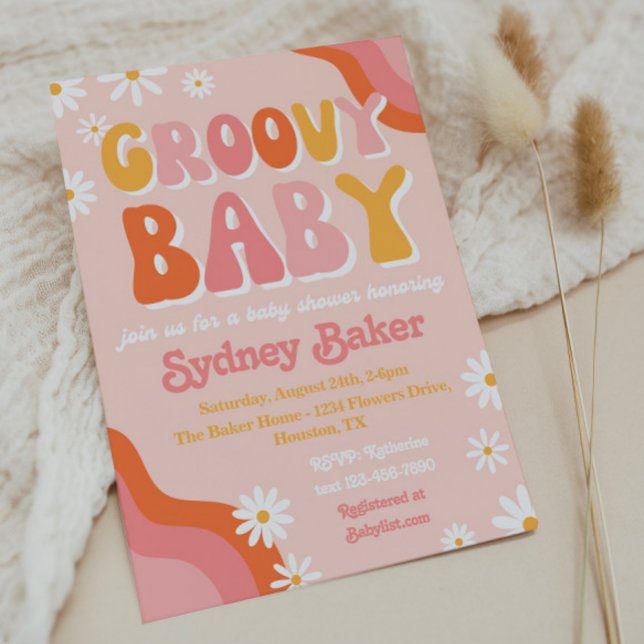 Invitation Baby shower super (Créateur téléchargé)