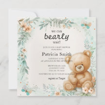 Baby shower Teddy Bear