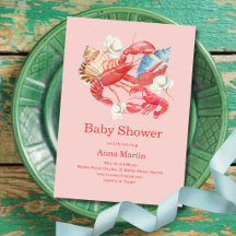 Baby-Shower Thème Bébé Homard de la Côte