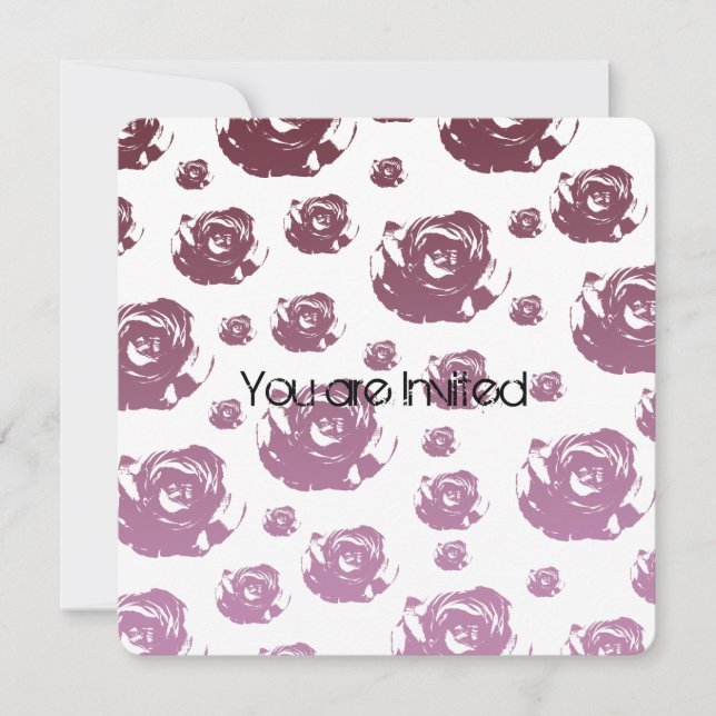 Invitation Baby shower transparent (Devant)