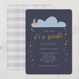 Invitation Baby shower Twinkle Twilight