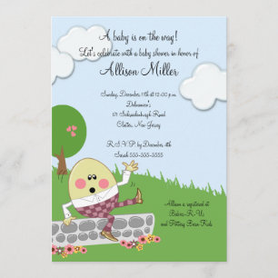 Invitation Baby shower vide