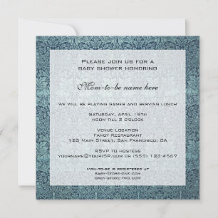 Invitation Baby shower Vintage, Brer Rabbit par William Morri