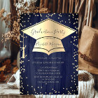 Bac de diplôme, Cadre Diamants Marine Bleu Graduat