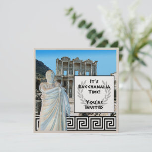 Invitation Bacchanalia