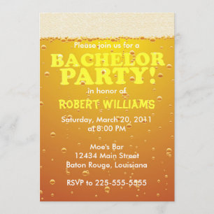 Invitation Bachelor Party