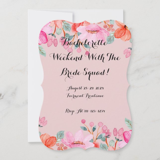 INVITATION BACHELORETTE (Devant)