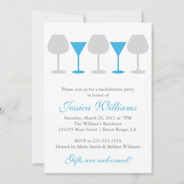 Invitation Bachelorette (Devant)