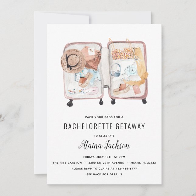 Invitation Bachelorette (Devant)