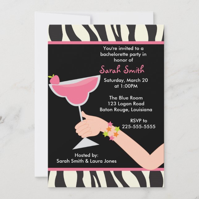 Invitation Bachelorette (Devant)