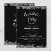 Bachelorette de diamant et Parties scintillant