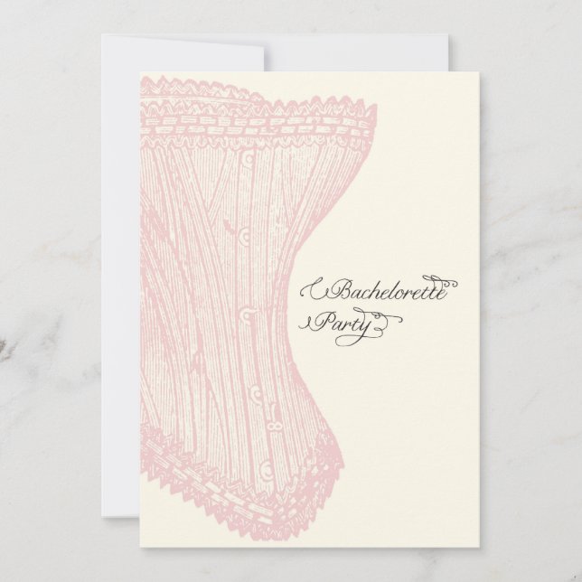 Invitation Bachelorette de la Nouvelle-Orléans (Devant)