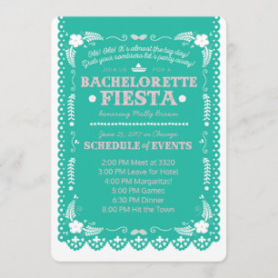 Invitation Bachelorette Fiesta