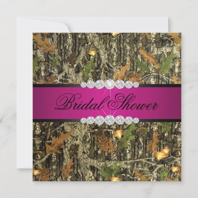 Invitation Bachelorette noire et rose (Devant)