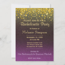 Bachelorette | Or et pourpre