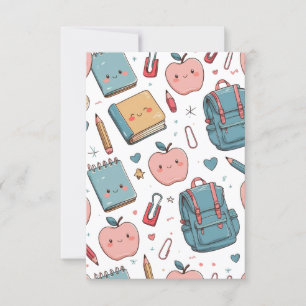 Invitation Back to school