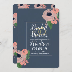 Invitation Bague à huile rose rose rose rose brillant