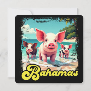 Invitation Bahamas Pignoires - Exuma Pig Beach Adventure