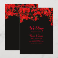 Baies noires et rouges Branches d'arbre Baies Mari