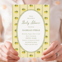 Baignée de bébé avec motif classique de rayures de