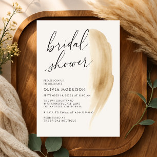 Invitation Baignez dans l'ambiance bohème avec cette invitati