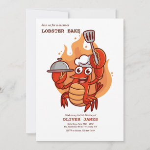 Invitation Bake au homard