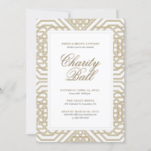 Invitation Bal de charité