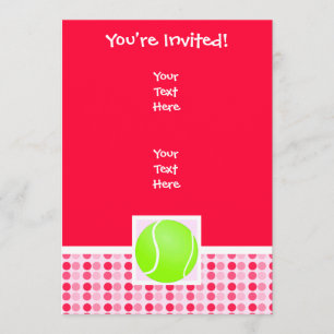 Invitation Bal De Tennis