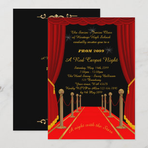 Invitation Bal d'étudiants Supérieur-Junior, style de Gatsby,