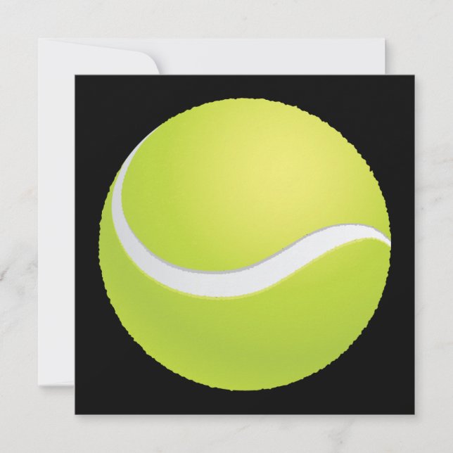 Invitation Ball De Tennis (Devant)