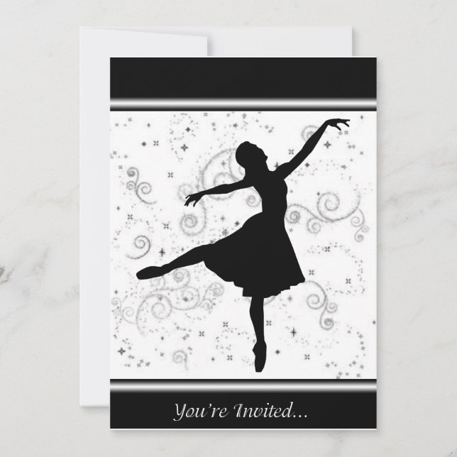 Invitation Ballerina (Devant)
