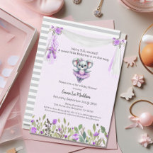 Ballerine Bébé Fille Douche Tutu Excitée Koala