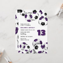 ballons de football noir violet garçons filles ann