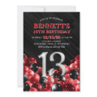 Ballons Rouge 13e anniversaire