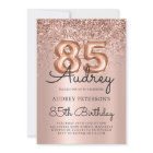 Balloon de Parties scintillant or Rose élégant 85e