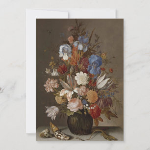 Invitation Balthasar van der Ast - La vie morte avec des fleu