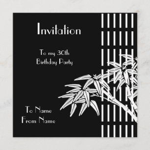 Invitation Bamboo
