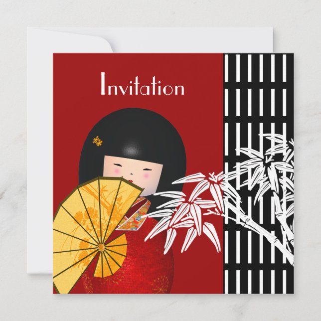 Invitation Bamboo (Devant)
