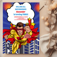 Bande dessinée Superhero pour garçon