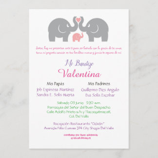 invitation baptême