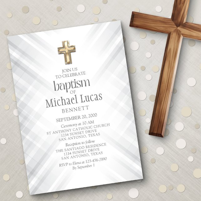 Invitation Baptême (Créateur téléchargé)