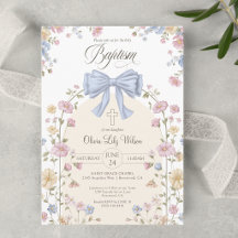 Baptême chrétien de fille Pastel arc-en-ciel Fleur