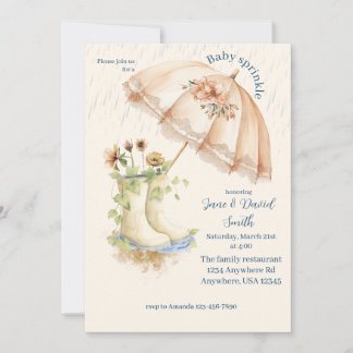 Invitation Baptême de bébé
