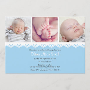 Invitation Baptême de bébé/invitation de baptême