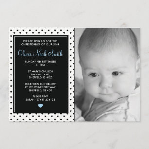Invitation Baptême de bébé/invitation de baptême