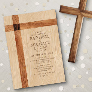 Invitation Baptême des garçons