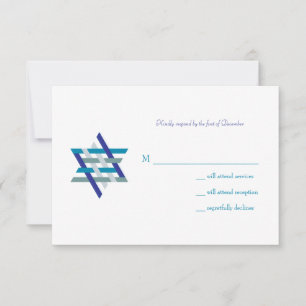 Invitation Bar Mitzvah   Cartons réponses