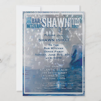 Invitation bar mitzvah - Customized