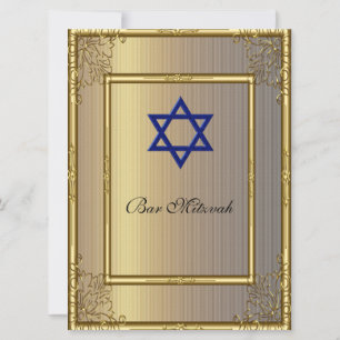 Invitation Bar Mitzvah Or