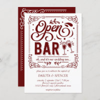 Bar Ouvert (et Mariage) | Micro Rouge et Blanc